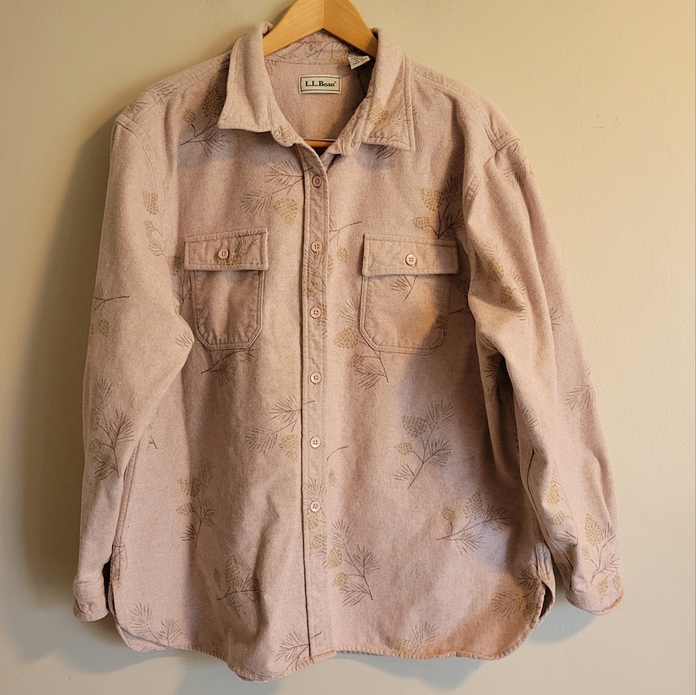 LL Bean Plus Size Chamois shirt